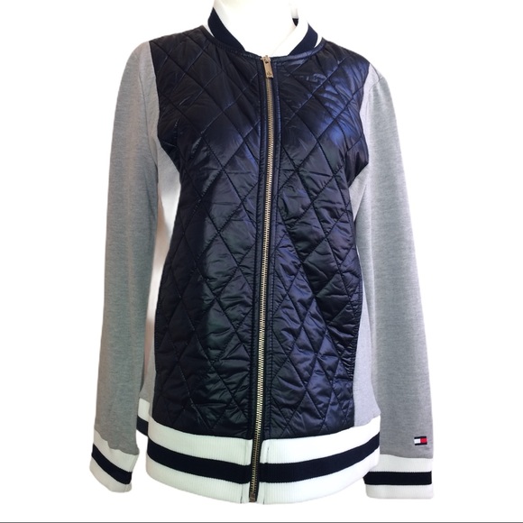 NEW Tommy Hilfiger Varsity Bomber Jacket NWT - Picture 2 of 9